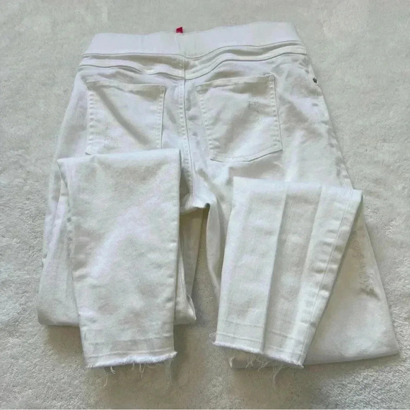 SPANX White Distressed Skinny Jean Leggings Size s - Picture 6 of 14